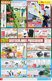 Gartengeräte im Norma Prospekt in Dessau-Roßlau Aktueller Norma Prospekt mit Gartengeräte, "Mehr fürs Geld", Seite 2