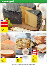 Prix et réduction Tartiflette dans le prospectus Carrefour en cours Offre Tartiflette dans le catalogue Carrefour du moment à la page 36