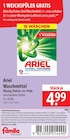 Ariel Waschmittel Angebote bei famila Nordost Flensburg für 4,99 €