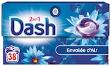 Lessive Pods 2 en 1 Envolée d'Air x 38 Doses - Dash à 2,69 € dans le catalogue Intermarché Hyper