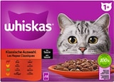 Gemischte Auswahl Katzennahrung Angebote von Whiskas bei REWE Pinneberg für 3,99 €