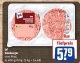 Aktuelles Hamburger vom Rind Angebot bei REWE in Hamburg ab 5,79 €