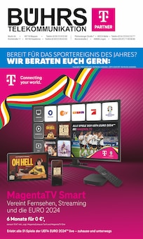 Aktueller Telekom Partner Bührs Melle Prospekt "Top Angebote" Seite 1 von 8 Seiten