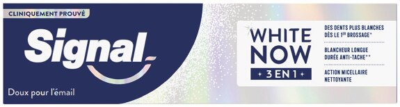 SIGNAL Dentifrice White Now 3 en 1