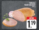 Delikatess Kassler Leberwurst im Angebot bei EDEKA in Freiberg Delikatess Kassler Leberwurst Angebote bei EDEKA Freiberg für 1,19 €