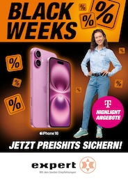 Aktueller expert Elektromärkte Prospekt für Otterfing: BLACK WEEKS mit 9} Seiten, 22.11.2024 - 03.12.2024