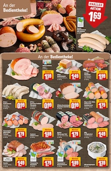 Bratwurst im REWE Prospekt "Dein Markt" mit 32 Seiten (Hildesheim)