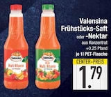 Frühstücks-Saft von Valensina im aktuellen EDEKA Prospekt für 1,79 €