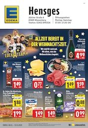 Supermarkt Prospekt von EDEKA Wassenberg EDEKA Prospekt: "Aktuelle Angebote", 30 Seiten, 08.12.2025 - 13.12.2025