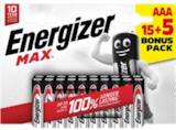 Alkaline-Batterien AA Max von Energizer im aktuellen Kaufland Prospekt für 6,99 €