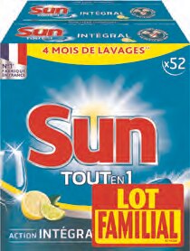 A. Vogel - Sun dans le catalogue Carrefour Tablettes lave vaisselle Tout en 1(a) - Sun à 2,79 € en promo chez Carrefour