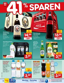 Coca Cola im Netto Marken-Discount Prospekt "Aktuelle Angebote" mit 65 Seiten (Hilden)