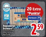 Aktuelle Bratwurst Angebote bei EDEKA in Regensburg Aktuelles Regensburger Bratwurst Angebot bei EDEKA in Regensburg ab 2,59 €