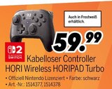 MEDIMAX Goch - Kabelloser Controller HORI Wireless HORIPAD Turbo Angebot im Prospekt Kabelloser Controller HORI Wireless HORIPAD Turbo bei MEDIMAX im Goch Prospekt für 59,99 €
