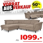 Hampton Ecksofa Angebote von Seats and Sofas bei Seats and Sofas Bottrop für 1.099,00 €