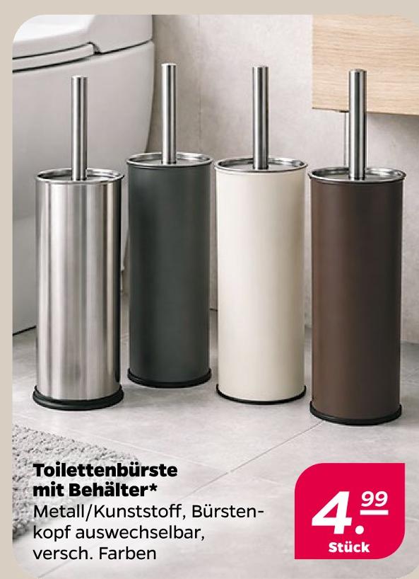Toilettenbürste mit Behälter