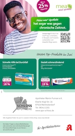 mea - meine apotheke Apotheken Prospekt der aktuellen Woche mit 4 Seiten, gültig von 01.06.2026 bis 30.06.2026, in Biessenhofen und Umgebung Aktueller mea - meine apotheke Apotheken Prospekt in Biessenhofen und Umgebung, "Unsere Juni-Angebote" mit 4 Seiten, 01.06.2026 - 30.06.2026