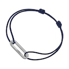 Bracelet en acier et cordon bleu en promo chez E.Leclerc Bracelet en acier et cordon bleu dans le catalogue E.Leclerc