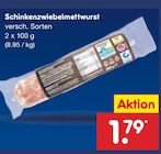 Aktuelle Zwiebelmettwurst Angebote bei Netto Marken-Discount in Mannheim Aktuelles SchinkenzwiebelmettWurst Angebot bei Netto Marken-Discount in Mannheim ab 1,79 €