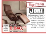 Relaxsessel „Yoga“ im Angebot bei Möbel Inhofer in Ingolstadt Relaxsessel „Yoga“ Angebote von JORI bei Möbel Inhofer Ingolstadt für 2.848,10 €
