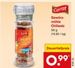 Gewürzmühle Chilisalz von Carat im aktuellen Netto Marken-Discount Prospekt