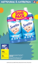 Lessive en promo dans le catalogue Carrefour Market à la page 47