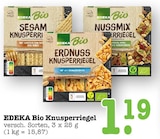Sesam Knusperriegel im Angebot bei E center in Mannheim Sesam Knusperriegel Angebote von EDEKA Bio bei E center Mannheim für 1,19 €