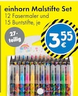 einhorn Malstifte Set für 3,55 € bei TEDi im Angebot einhorn Malstifte Set im aktuellen TEDi Prospekt