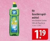 Geschirrspülmittel bei famila Nordost im Prospekt "" für 1,19 €