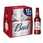 Bière blonde - BUD en promo chez Carrefour Villeurbanne à 12,13 €