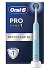 Brosse à dents électrique Pro Series 1 Nettoyage 3D Blue Cross Action - ORAL B dans le catalogue Intermarché Hyper