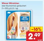 Wiener Würstchen Angebote bei Netto Marken-Discount Augsburg für 2,49 €