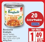 Linsen Curry India style von Bonduelle im aktuellen EDEKA Prospekt