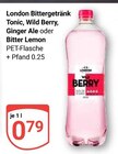 Bittergetränk Tonic im Angebot bei GLOBUS in Neuwied Bittergetränk Tonic Angebote von London bei GLOBUS Neuwied für 0,79 €