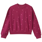 Mädchen Sweatshirt mit Herz-Stickerei im Ernstings family Prospekt zum Preis von 17,99 €