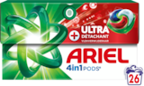CAPSULES DE LESSIVE ULTRA DÉTACHANTES ARIEL - ARIEL en promo chez Auchan Supermarché Aulnay-sous-Bois à 10,49 €