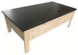 Table basse relevable Pablo - Hyper U à Rennes Table basse relevable Pablo en promo chez Hyper U Rennes à 89,99 €