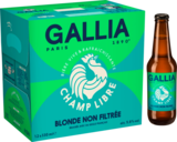 BIÈRE BLONDE GALLIA - GALLIA en promo chez Auchan Hypermarché Valence à 10,96 €