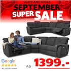 Aktuelle Ecksofa Angebote bei Seats and Sofas in Stuttgart Aktuelles Fernando Ecksofa Angebot bei Seats and Sofas in Stuttgart ab 1.399,00 €