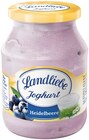 Joghurt Heidelbeere im REWE Prospekt Joghurt Heidelbeere von Landliebe im aktuellen REWE Prospekt für 1,11 €
