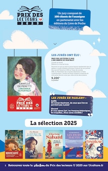 Catalogue Hyper U de la semaine 27, "Destination CULTURE : Faites de votre été un moment d'évasion !", page 2, 01/07/2025 - 13/07/2025 Prospectus Hyper U en cours, "Destination CULTURE : Faites de votre été un moment d'évasion !", page 2 sur 28
