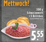 Schweinemett + 5 Brötchen im Angebot bei EDEKA in Kempen Schweinemett + 5 Brötchen Angebote bei EDEKA Kempen für 5,55 €