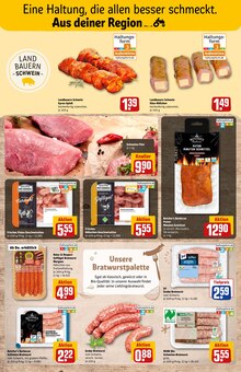 Schweinefilet im aktuellen REWE Prospekt (Ludwigshafen (Rhein)) Schweinefilet im REWE Prospekt "Dein Markt" mit 34 Seiten (Ludwigshafen (Rhein))