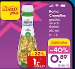 Aktuelles Cremfine Angebot bei Netto Marken-Discount in Mannheim ab 0,89 €