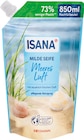 Seife Nachfüllbeutel im Angebot bei Rossmann in Coesfeld Seife Nachfüllbeutel Angebote von Isana bei Rossmann Coesfeld für 0,85 €