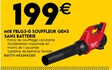 M18 FBLG3-0 Souffleur GEN3 Sans Batterie - MILWAUKEE dans le catalogue Tout Faire