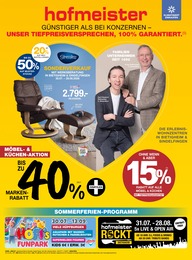 hofmeister Prospekt "UNSER TIEFPREISVERSPRECHEN, 100% GARANTIERT." mit 10 Seiten (Stuttgart)