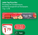 Pizza-Box von Jeden Tag im aktuellen GLOBUS Prospekt