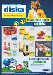 diska Prospekt für Coburg mit 12 Seiten diska Prospekt für Coburg: "alles an deinem ort.", 12 Seiten, 01.09.2025 - 06.09.2025