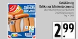 Delikatess Schinkenbockwurst von Gut&Günstig im aktuellen EDEKA Prospekt für 2,99 €